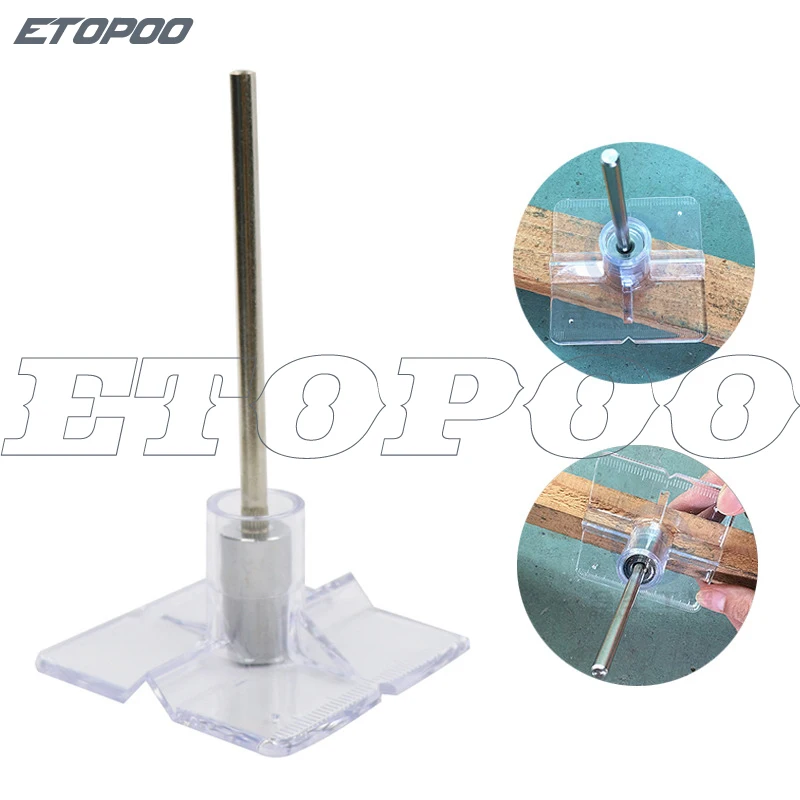 

6/8/10mm Hole Locator Carpenter Tools Woodworking arc right angle plane punch hinge drill hole drill bit guide drill hole tools