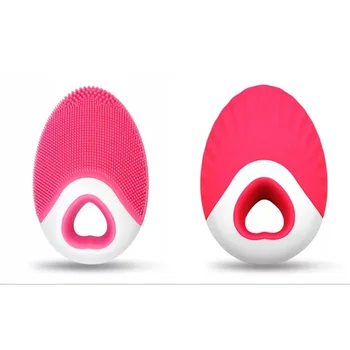 

rechargeable facial cleaning brush silicone/face cleaning brush/electric face cleaning brush