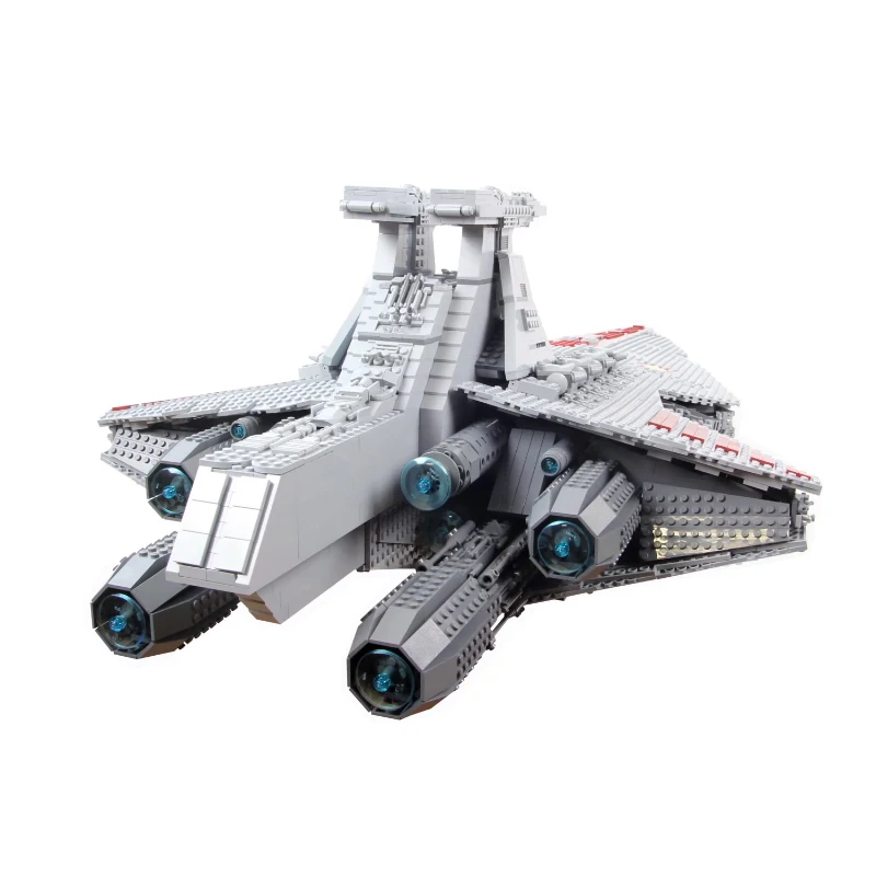DHL 05077 MOC Star Toys Wars The UCS ST04 Реал Крузер Звездный Разрушитель набор образовательных строительных блоков Кирпичи Детские игрушки Подарки
