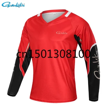 

Gamakatsu Fishing Clothing Men Quick-Drying Coat Fishing Shirt Breathable Fishing Clothes Pesca Outdoor Sports Fishing Shirts