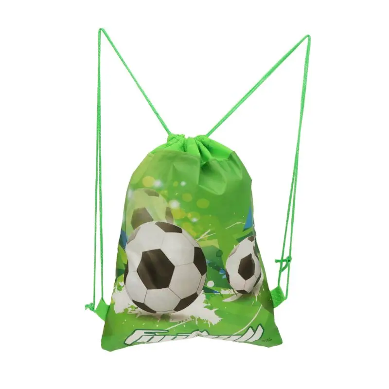 

Football Storage Bag Non-woven Fabric Drawstring Bag Outdoor Sport Gym Backpack