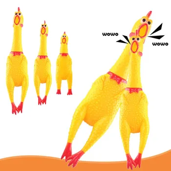 

17cm 30cm 40cm chicken with sound toys big for pet products small dog supplies