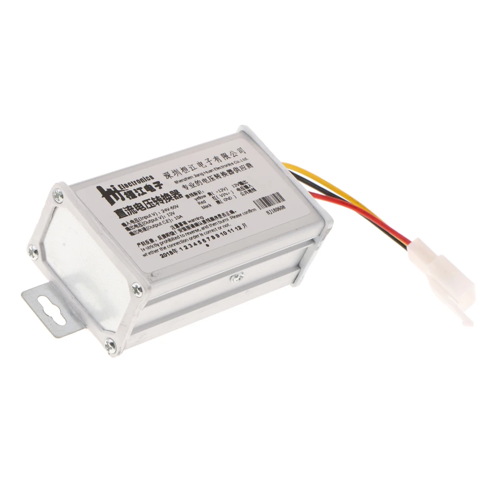 DC to DC Buck Converter 24V-60V to 12V 10A Power Supply Step Down Module for Auto Car Truck Vehicle Boat etc