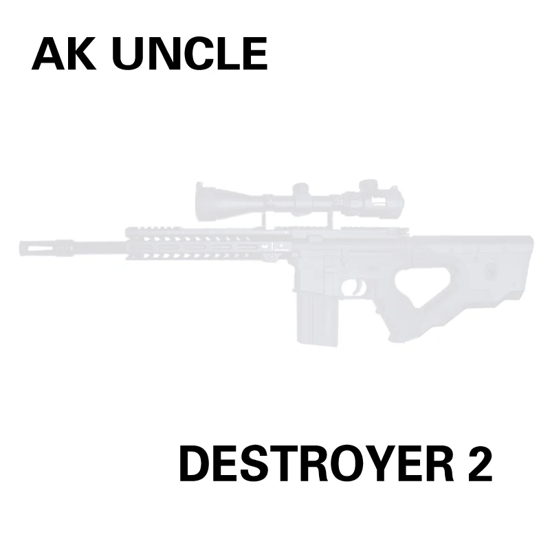 AK UNCLE Gel Blaster Upgrade destroyer 2nd generation magazine feeding Gel Ball Toy gel blasting