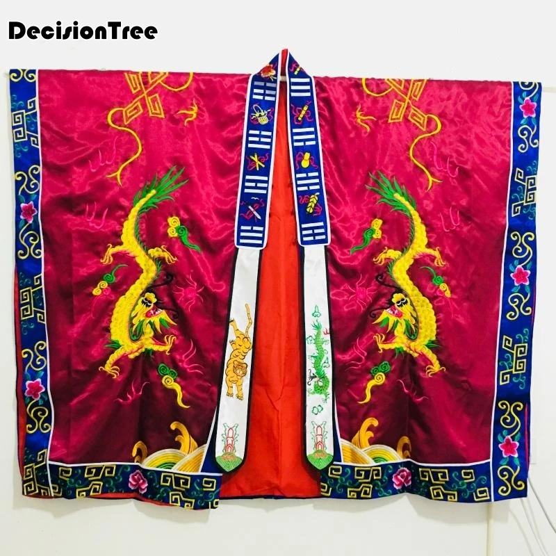 2021 китайский taoist халат taoism Одежда Дракон вышивка священник Тай униформы костюмы