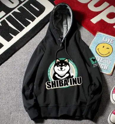 Модный Топ бренд японский Doge Kawaii Muco толстовки пуловеры Harajuku пальто одежда милые мужские и женские толстовки - Цвет: 6