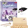 DIY Mining Crystal Pirate Treasure Gems Archaeology Children's Puzzle Exploration Excavation Toys 1