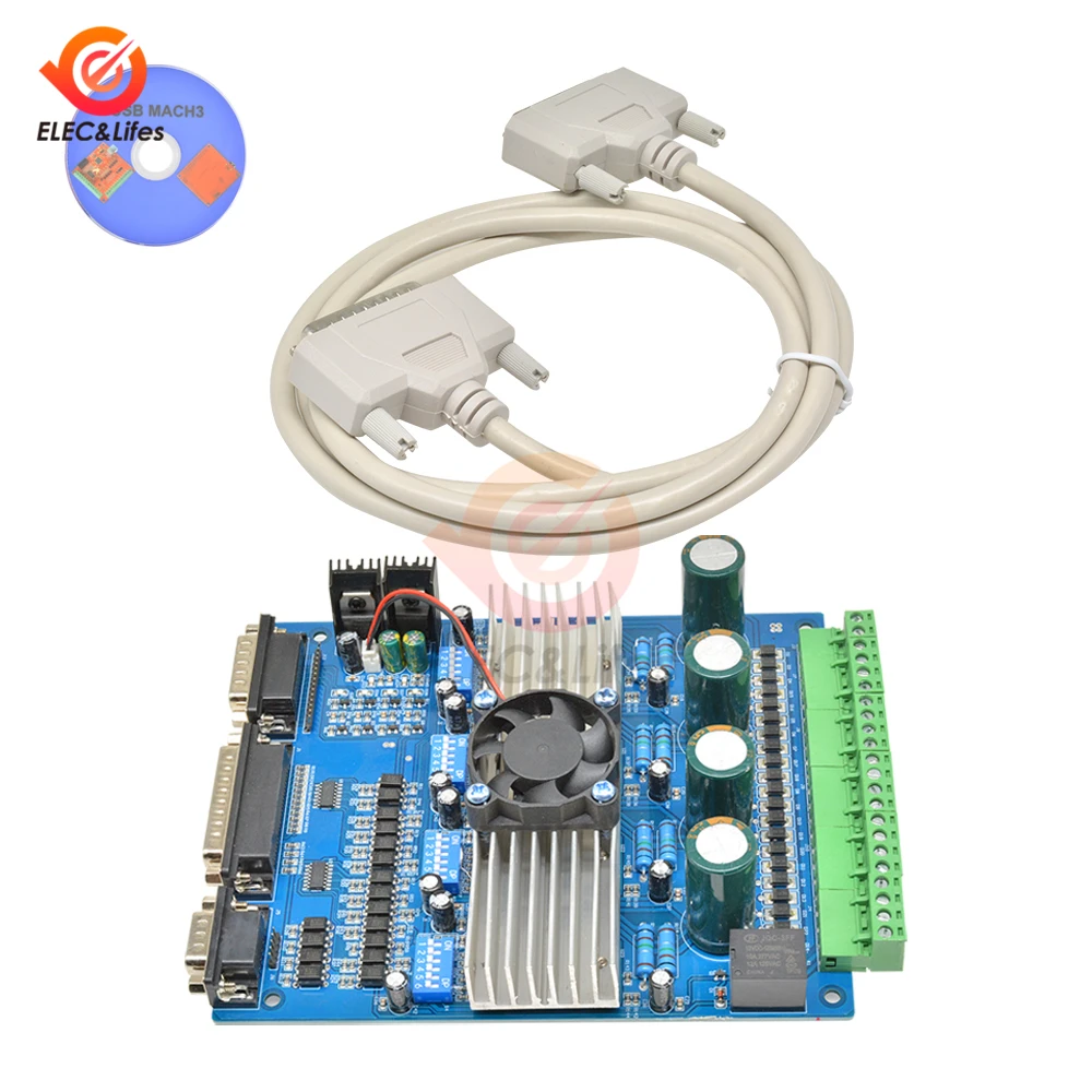 3 оси TB6560 чпу шаговый двигатель драйвер платы контроллера 3.5A DC мотор привода Модуль постоянного тока 12 V-36 V для однополярный биполярный шаговый двигатель