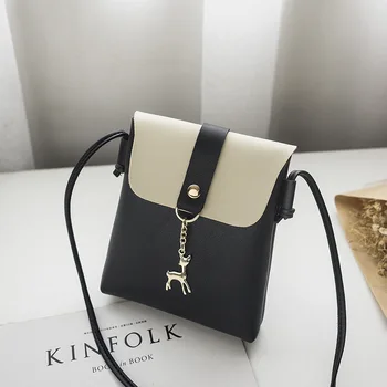 

New Korean mini small bag cute Joker tassel low-cost bag diagonal shoulder bag mobile phone