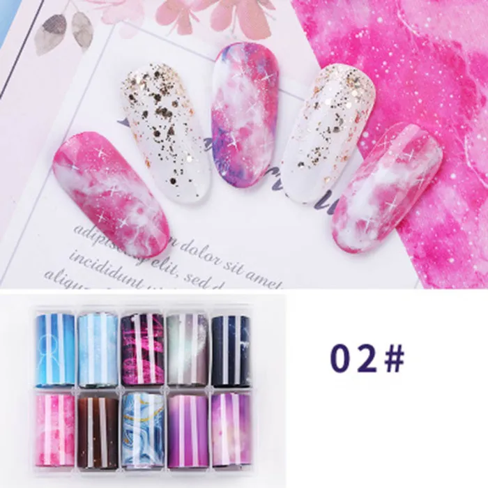 Flower Butterfly Star Transfer Paper Sticker Nail Star Transfer Paper Nail Sticker Star Paper Christmas V9-Drop