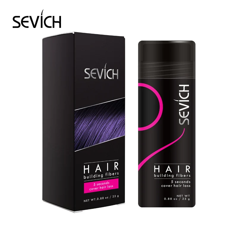 Sevich Hair Growth Powder Hair Building Fiber in Loss Products Thickening Wig Fiber Salon Beauty Concealer Care
