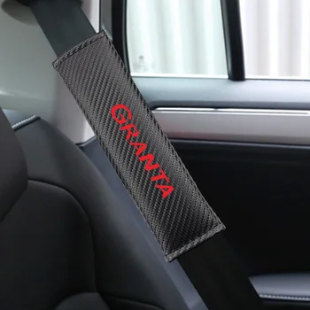 

Car Seat Belt Covers for LADA Granta Seat Belt Shoulders Pads Cover Safety Shoulder Protection Can Interior Accessories 4 Season