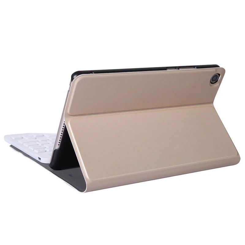 Gold Чехол-клавиатура с Bluetooth для huawei Mediapad M5, 8 дюймов, чехол-клавиатура для huawei M5, 8 дюймов, чехол - Цвет: Gold