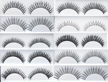 

Fashion 1 Pairs 3D Mink Hair False Eyelashes Natural/Thick Long Eye Lashes Wispy Stage Eyelash Makeup Beauty Extension Tools
