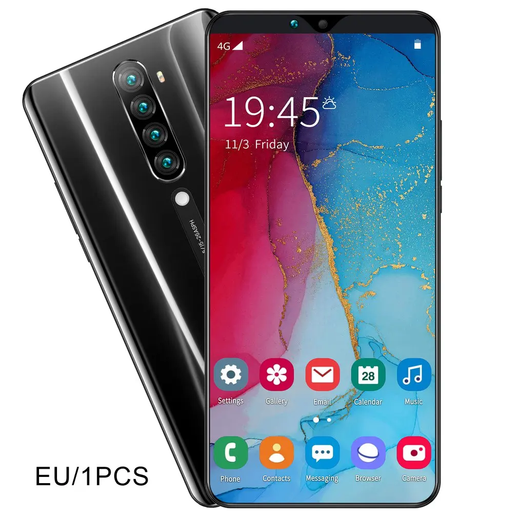 

Mobile phone Rino5 Smart Phone 6.3 inch 1G+8GB 8+16MP Android dual SIM cellphone multi-language support mobile phone