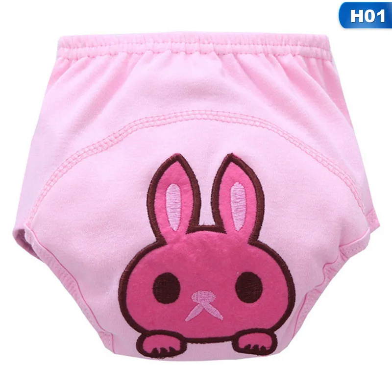 Baby Training Pants Baby Diaper Reusable Nappy Washable Diapers Cotton Learning Pants Kids Wear - Цвет: 01