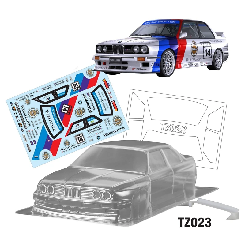 Rc Car Shell Mini Z Bmw 0 M3 Clear Body 98mm 3d Tail Wing Stickers For 1 28 Scale On Road Cars Model Parts Accs Aliexpress