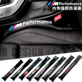 

A Set M Power Mugen Nismo Performance Car Seat Seam Leakproof Stop Gap Filler Holster Black Leather