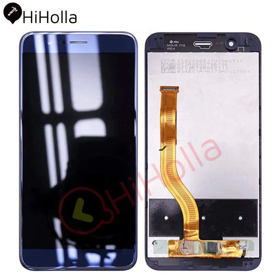 ЖК-дисплей Hiholla для Huawei Honor 8 Pro сменный сенсорный V9 DUK-L09 с рамкой | Мобильные