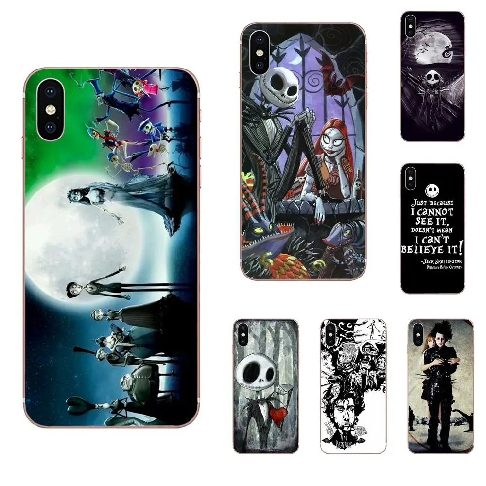 

For Xiaomi Redmi Note 2 3 3S 4 4A 4X 5 5A 6 6A Pro Plus TPU Case Protective Tim Burton