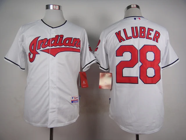 AS PICTURE Мужчины Кливленд Франсиско Линдор Jim Thome Corey Kluber Jason Kipnis FLEX& Cool базовый плеер Джерси camiseta maillot BHR01 - Цвет: AS PICTURE