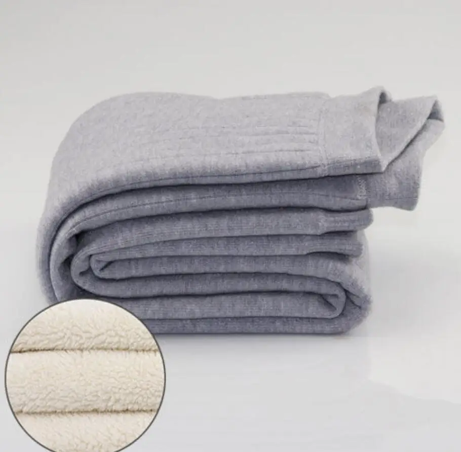 gray plus velvet Зимние леггинсы для маленьких девочек с бархатным утеплителем флисовые, тёплые штаны для мальчиков длинные детские брюки; Детские кашемировые брюки, B02 - Цвет: gray plus velvet