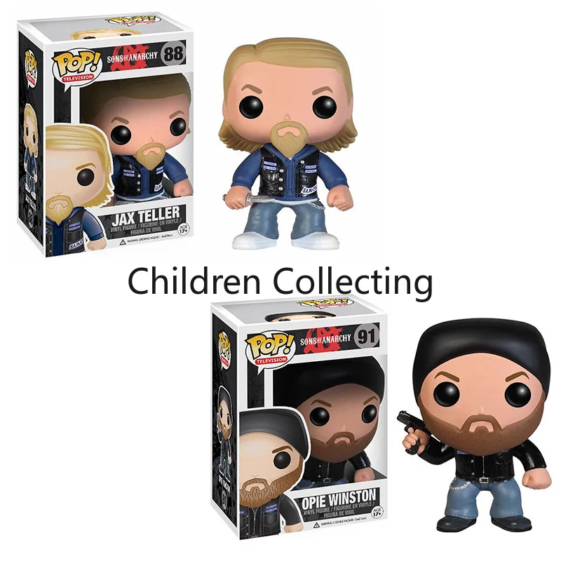 Funko Pop Sons of Anarchy Jax Teller Opie Winston оригинальная коробка 10 см Коллекционная модель