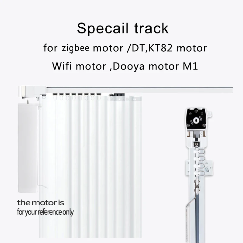 Электрический занавес трек для zigbee wifi Dooya KT82/DT82 M1 мотор настраиваемый супер