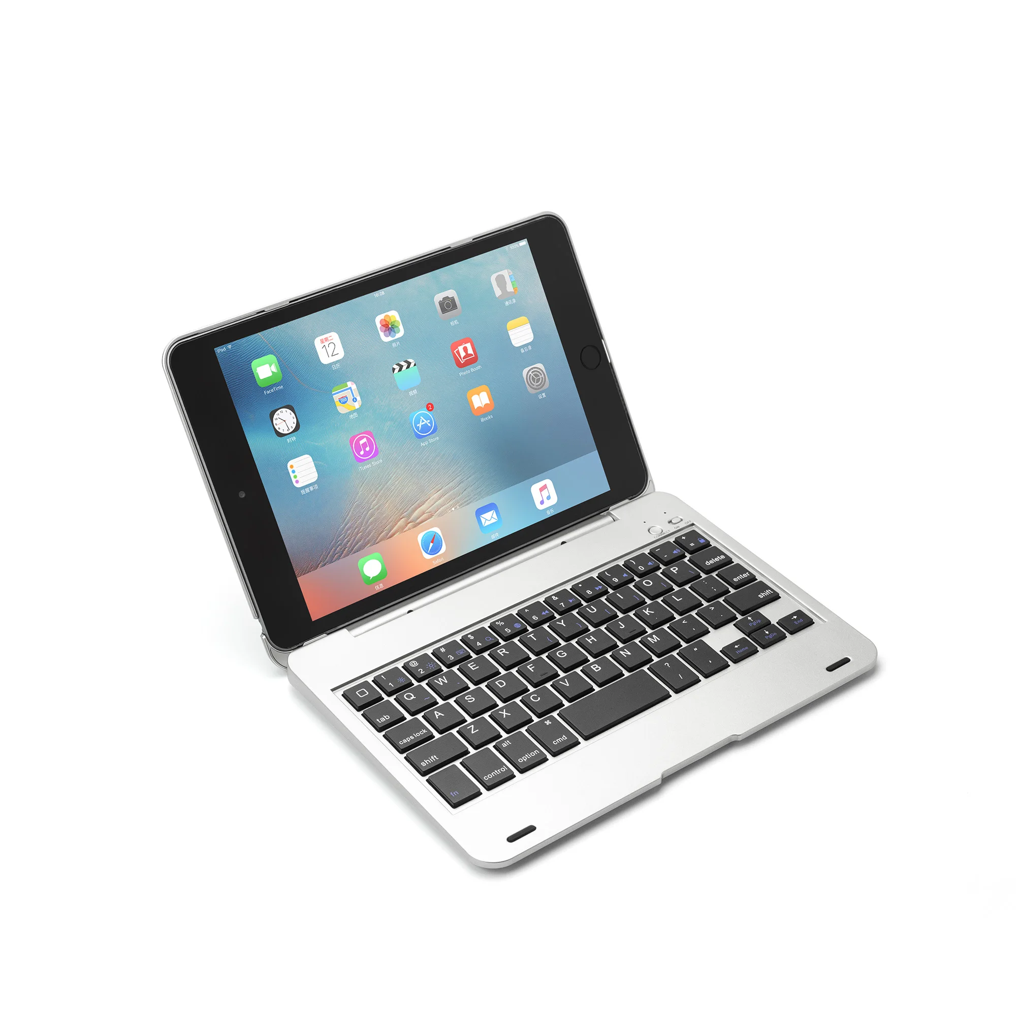 para ipad mini mini caso com teclado abs sem fio funda para ipad mini caso de teclado