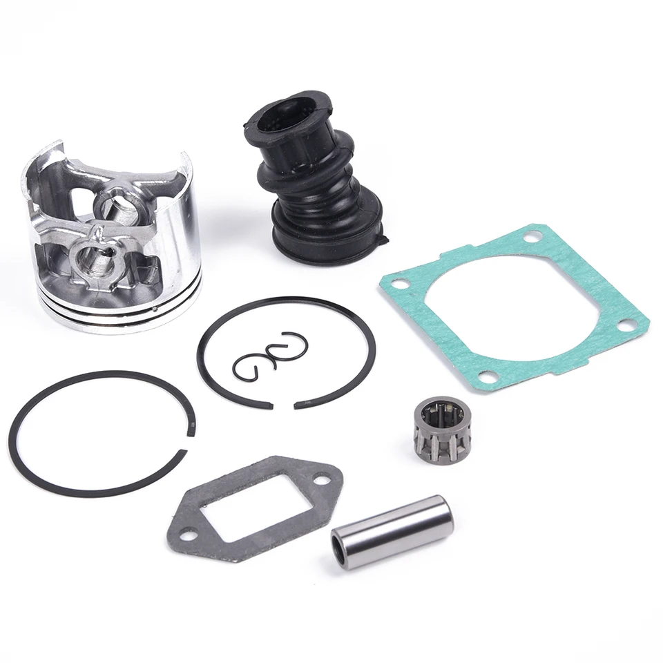 45mm Cylinder Piston Muffler Kits Fittings For Jonsered CS2150 CS2152 Chainsaw