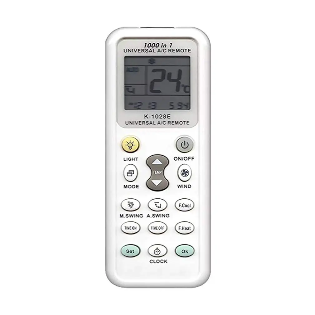 

Universal K-1028E Low Power Consumption K-1028E Air Condition Remote LCD A/C Remote Control Controller