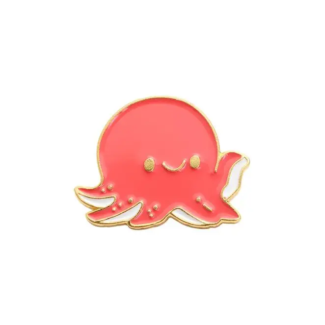 Sea Turtle Octopus Animals Enamel Pins Kids Brooches On Clothes Holiday  Gift Shoolbag Badges - Brooches - AliExpress