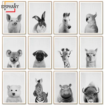 nursery animal wall art
