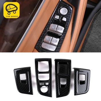 

CARMANGO for BMW 1 Series F20 F21 2012-2019 Auto Car Window Control Button Panel Frame Trim Stickers Covers Interior Accessories
