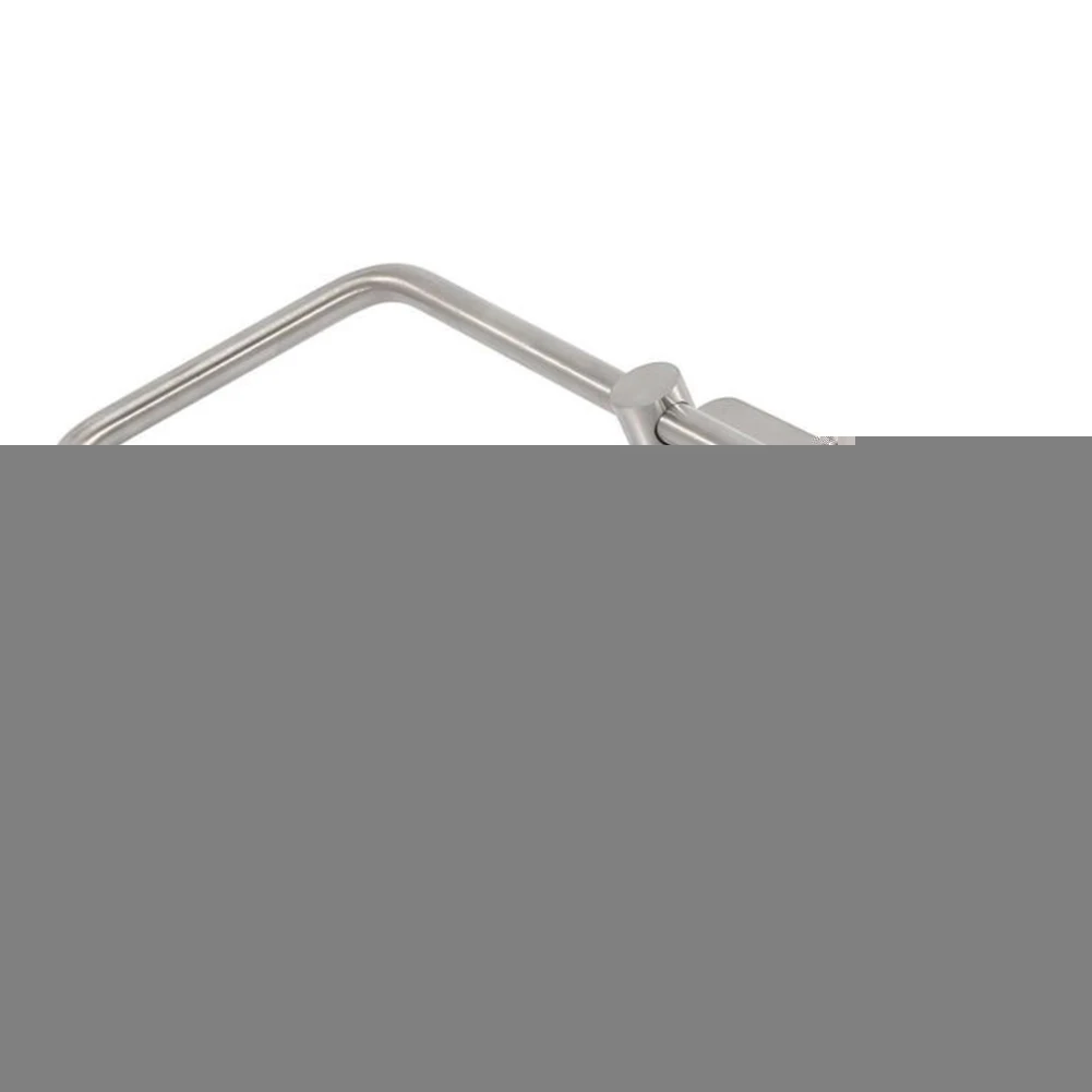 Toilet Rack Punch Free Storage Tissue Holder Adhesive Durable Stainless Steel Paper Towel