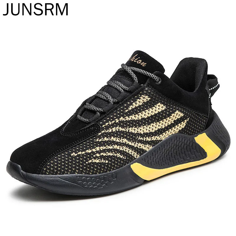 

New Men Shoes Platform Lace-up Chunky Sneakers Men's Casual Shoes High Quality Man Stylish Black Shoe Male Tenis Hombre Footwear