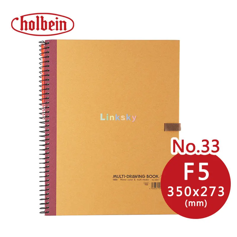 Holbein 33 Series Spiral Sketchbook - Square