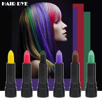 

Hot Dye Hair Pen Disposable Temporary Hair Color Chalk Crayons Paint Contour Pen CNT 66