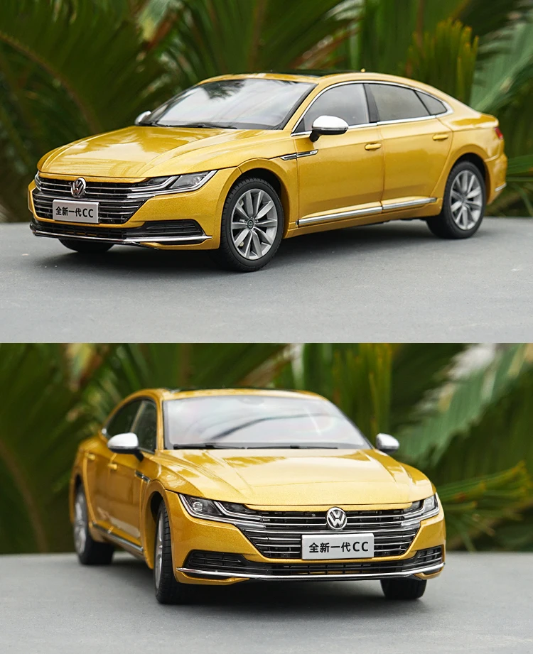 Высокое качество 1:18 VW CC модель сплава, имитация литого металла модель седана, изысканная коллекция подарков