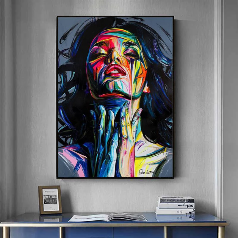 Уличное граффити настенная живопись холст печать абстрактное поп искусство