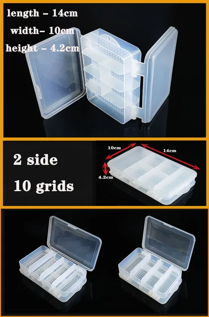 CAJA ORGANIZADORA clavos tornillos . 16.5X12.5X6CM [48.1005] - BIELA S.A. -  Sitio Oficial