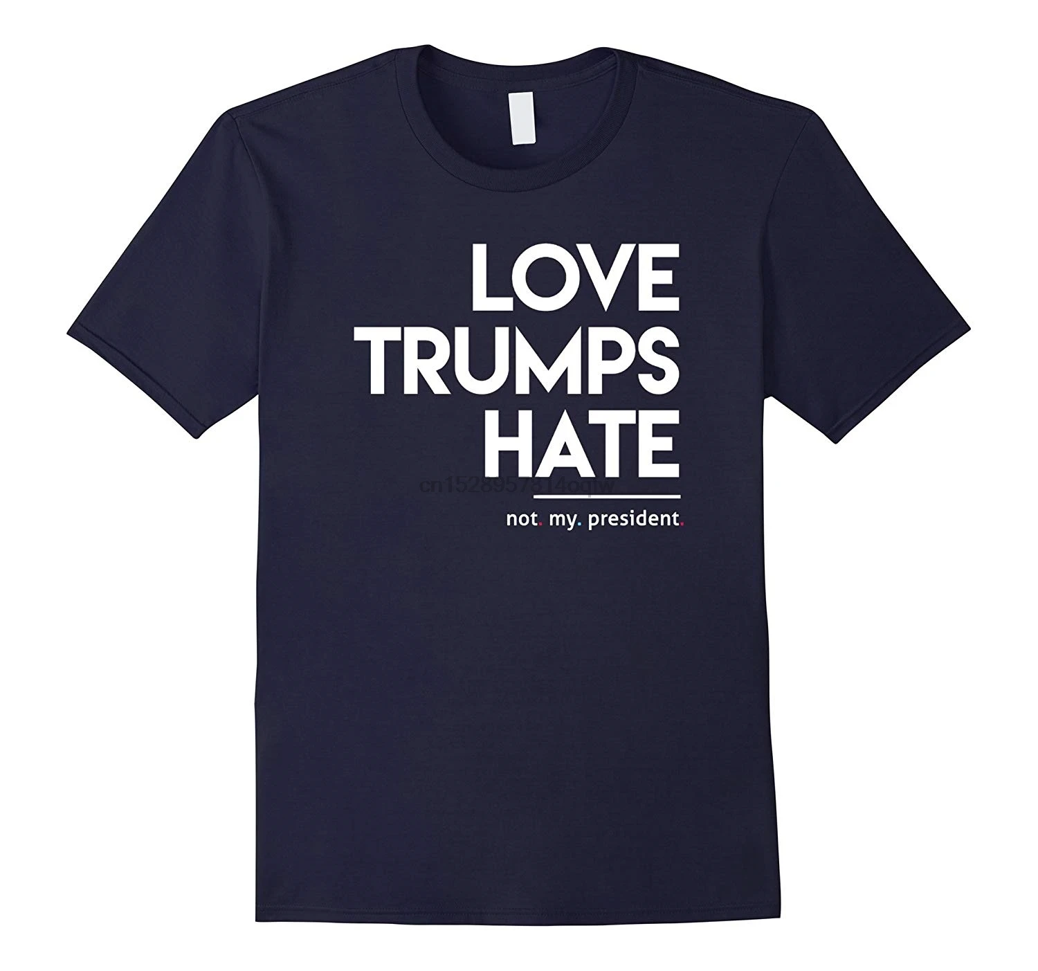 Мужская футболка Love Trumps Hate Not My President Футболка-RT женские футболки | одежда