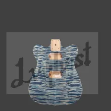 Электрогитара lvybest, изготовленная по индивидуальному заказу, с корпусом из ольхи, пламя, верхняя часть, со всеми маршрутизацией, согласно индивидуальным частям