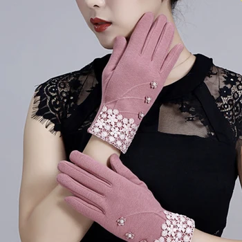 

Driving Winter Gloves Running Cycling Driving Bike Hiking Windproof Lined Thick Gloves Winter Warm Motorcycle Gloves