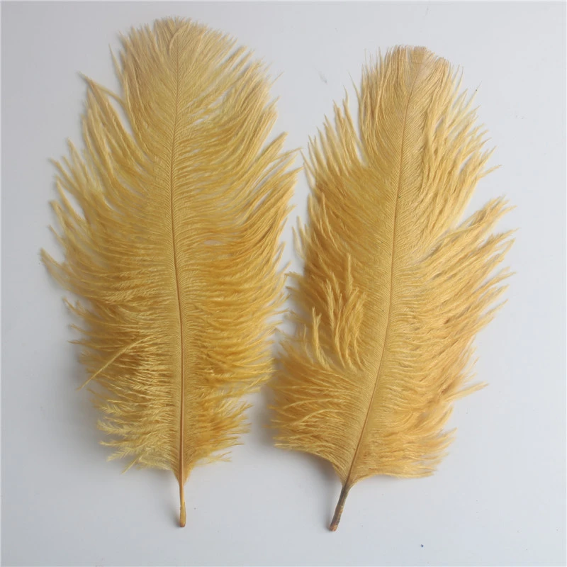 Ostrich Feathers Craft Feathers Natural Feathers 10Pcs/lot Ostrich Feather 6-8 Inch/15-20CM DIY Jewelry Craft Wedding Party Decor Accessories