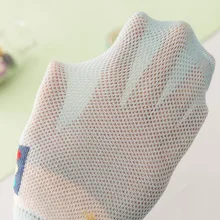 Новинка года; стильные детские носки; сезон весна-лето удобные милые Мультяшные носки в сеточку с кроликом для малышей Детские носки в полоску