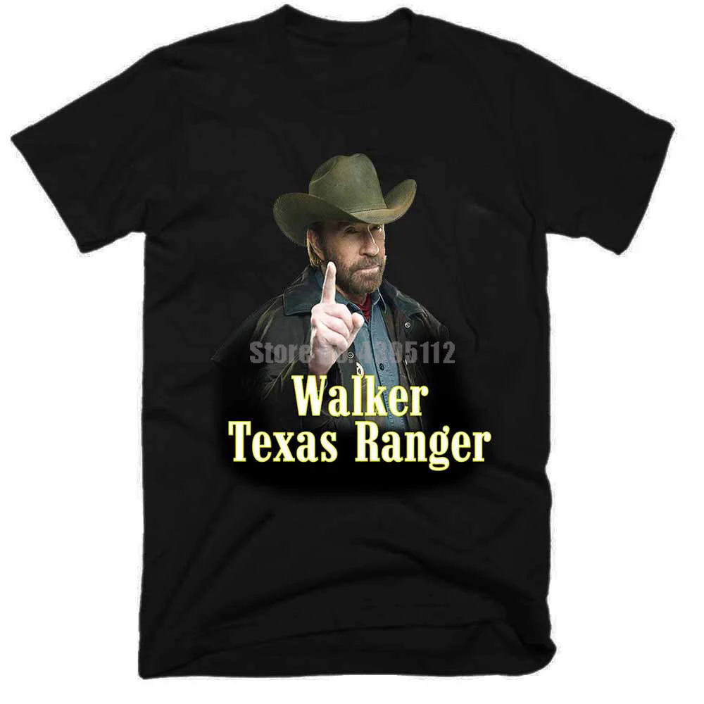 

Walker Texas Ranger Movie Men Funny Tshirt Harajuku Top Tshirts 3D Print T Shirts Skull