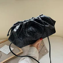 Новинка, женская сумка-мессенджер с пельменями, дизайнерская сумка, Ретро стиль, облачная женская сумка на плечо, тренд, клатч, сумочка, HW651