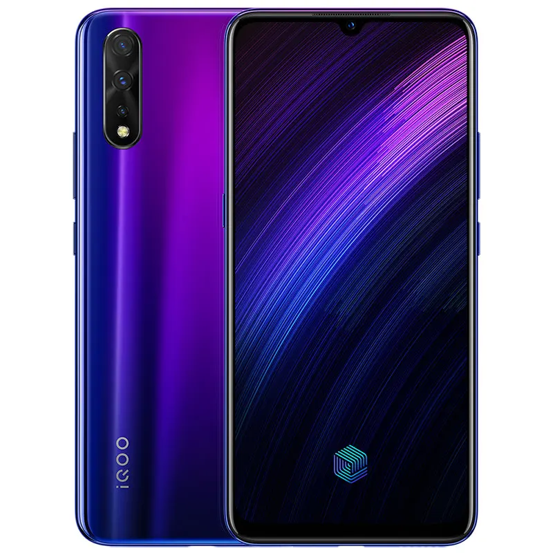 Новая модель Vivo IQOO NEO 855 Смартфон Android 9,0 Snapdragon 855 6,3" Amoled 2340X1080 распознавание лица отпечаток пальца
