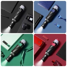 For Xiaomi  Automatic Umbrella with Reflective Stripe Reverse Led Light Umbrella Academy 10 Ribs 3-folding Inverted Umbrella